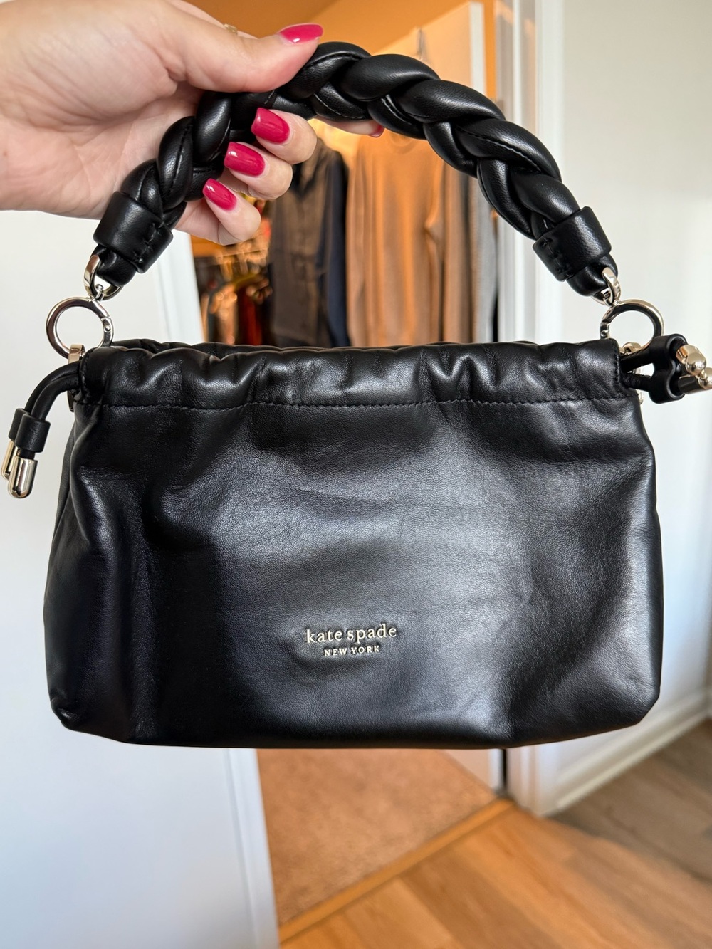 Kate Spade Meringue Smooth Leather Crossbody Bag